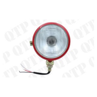 Reflektor przedni czerwony 35 RH z gładkim kloszem i wąskim tyłem