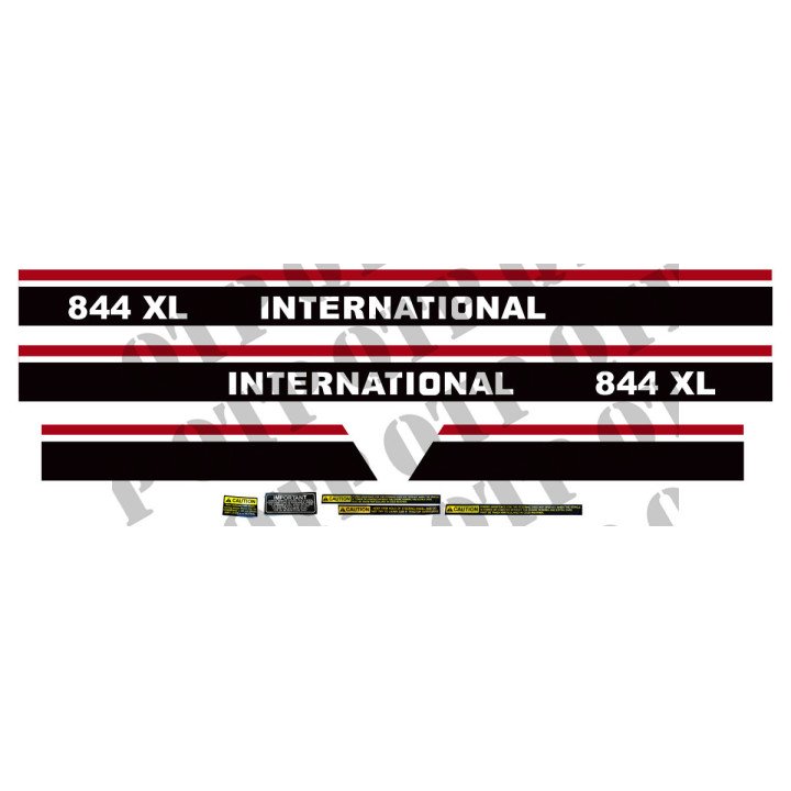 Zestaw naklejek IHC 844XL