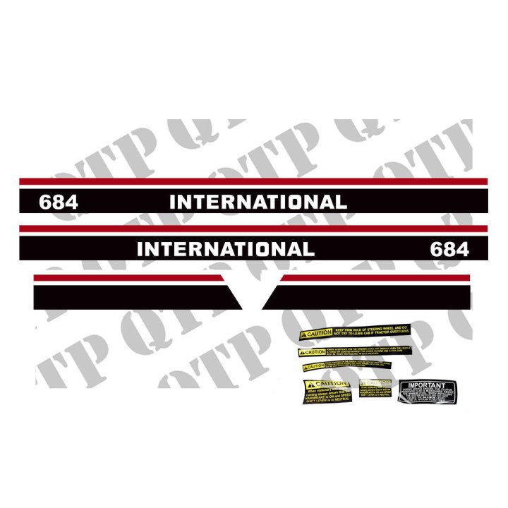 Zestaw naklejek IHC 684