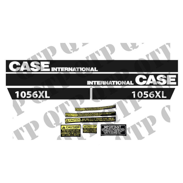 Zestaw naklejek Case International 1056XL