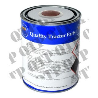 Pomaluj 1-litrową skrzynię na brązowo