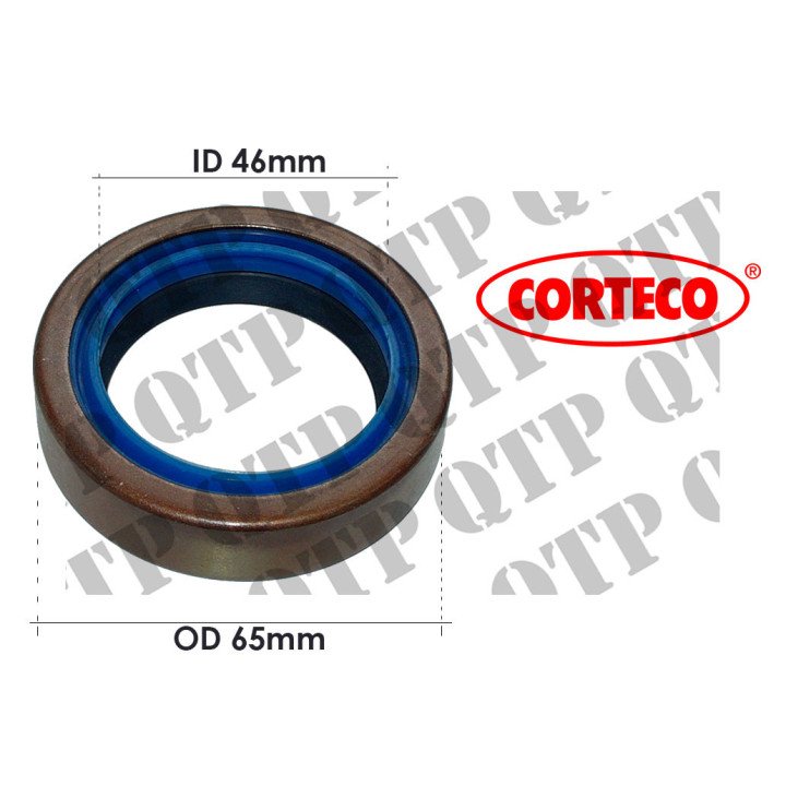 Uszczelka osi przedniej