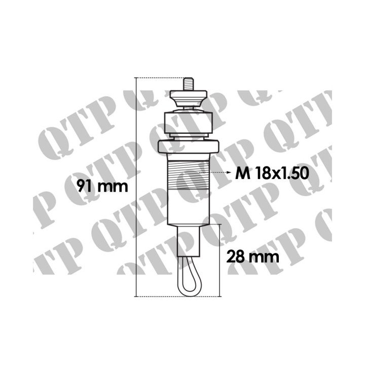 Świeca żarowa nagrzewnicy