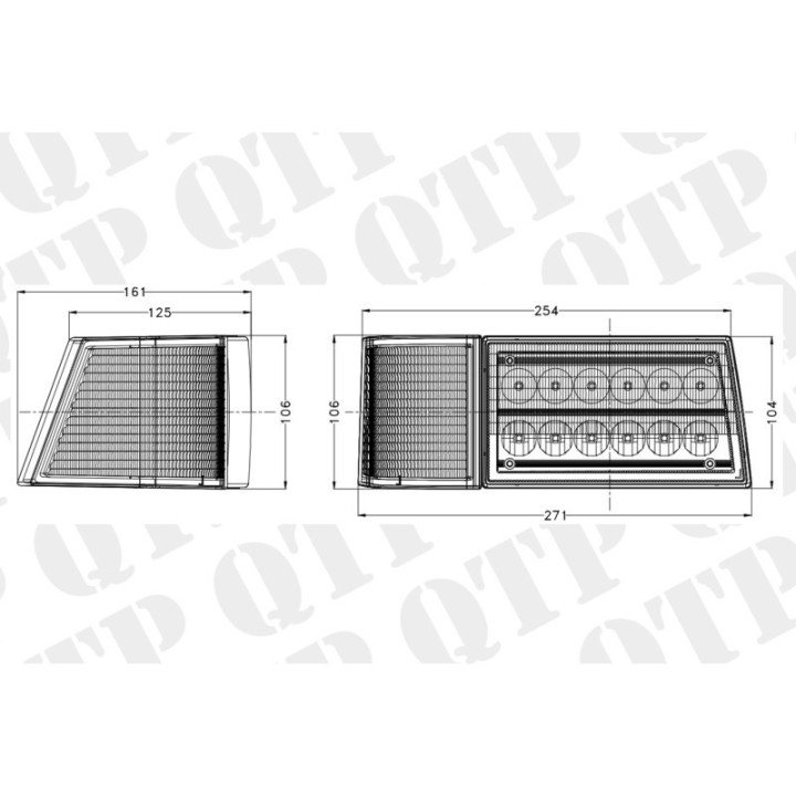 PARA reflektorów LED